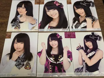 야마모토 사야 NMB48 브로마이드 6장 세트