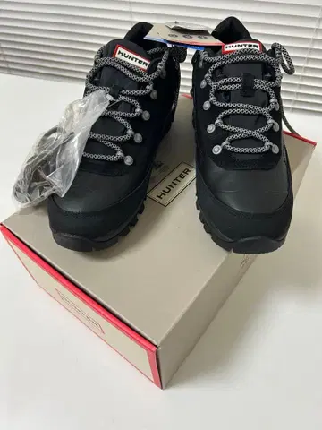 HUNTER 익스플로러 가죽 신발 UK8