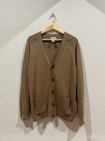 L.L.Bean 브라운 가디건