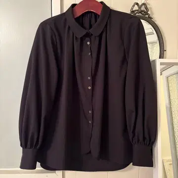 FRAPBOIS 긴팔 블랙 셔츠