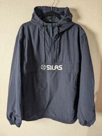 SILAS 사이러스 아노락 후드티 L 네이비