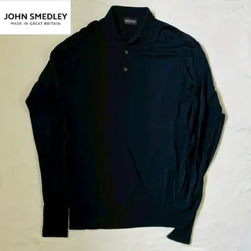 JOHN SMEDLEY 존스메들리 울 니트 피케 셔츠 긴팔