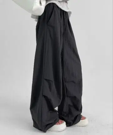 BLACKUP 나일론 파라슈트 팬츠 2컬러 세트