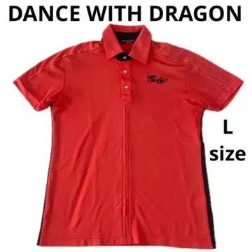 DANCE WITH DRAGON 댄스위드드래곤 골프 셔츠 3 ( L )