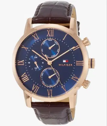 타미힐피거] 손목시계 남성용 브라운