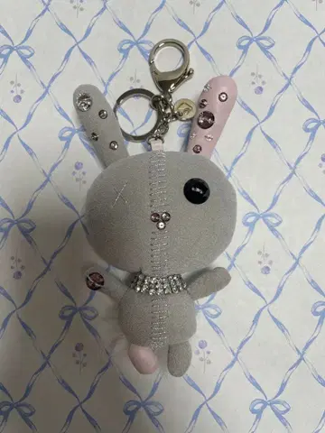 스와로브스키 토끼 키링
