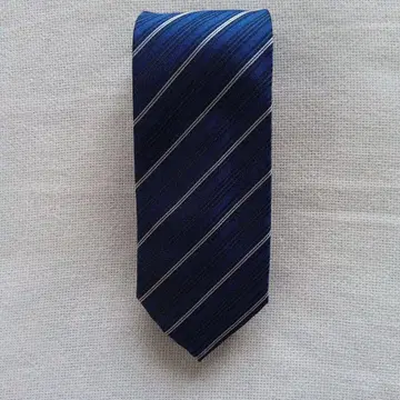 폴 스미스 넥타이 네이비 스트라이프