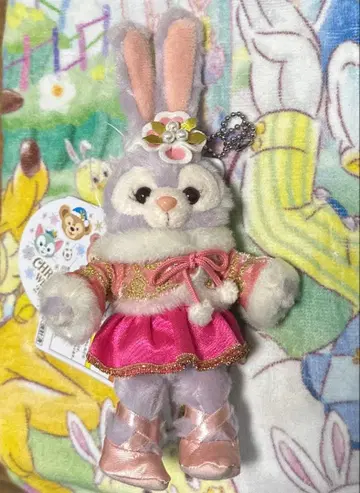 택 포함 새상품 디즈니 크리스마스 위시 스텔라 루 봉제 인형 배지