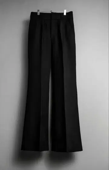 SHIKITARI PINTUCK MEGA FLARE SLACKS L