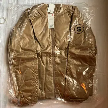 베이지 다운 자켓 S 사이즈