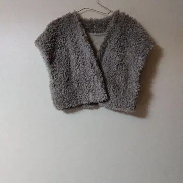 hwyl 휴일 그레이 에코 퍼 베스트