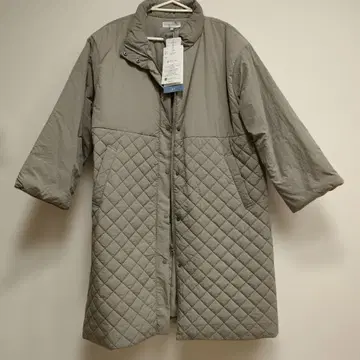 SEASON REASON 퀼팅 절개 충전솜 나일론 코트 LL