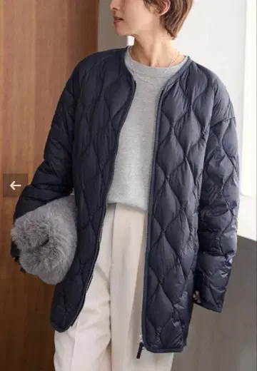 저널 스탠다드relume TAION 별주 퀼팅 자켓