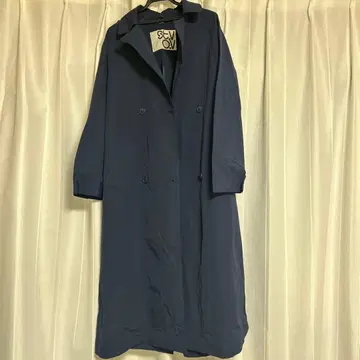 STV.O.V. 네이비 트렌치코트