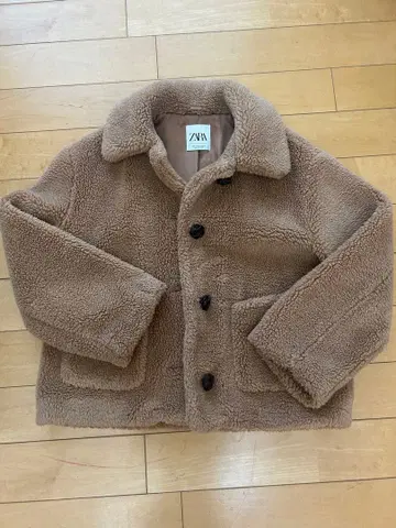 ZARA 보아 자켓 테디베어 코트