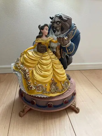 디즈니 스토어 구매 미녀와 야수 오르골 댄스 장면