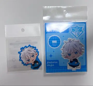 주술회전 이온 한정판 휴식 타임 고죠 사토루 아크릴 스탠드 스티커