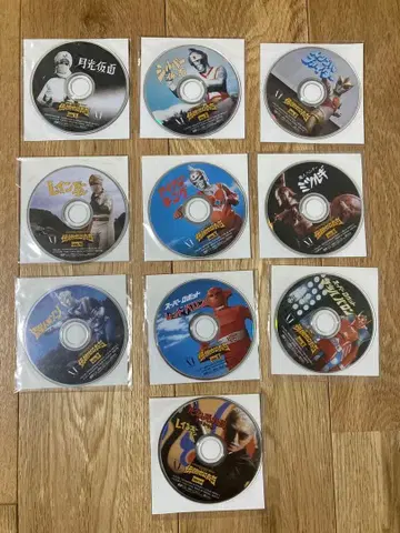 전설의 히어로 10종 8cm DVD