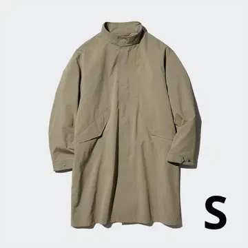 유니클로 uniqlo 윈드프루프 2WAY 코트 S 브라운 방풍 발수