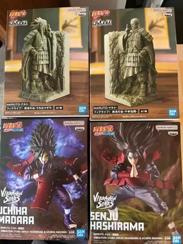 NARUTO Vibration Stars & 피그라이프 4체 세트