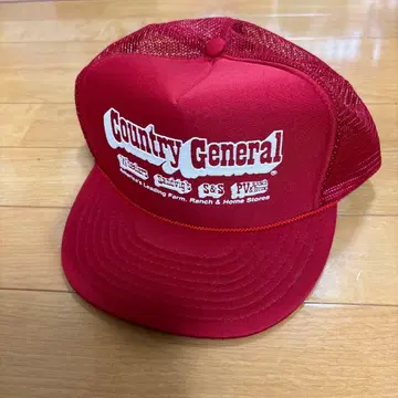 Country General 트래커 캡 레드