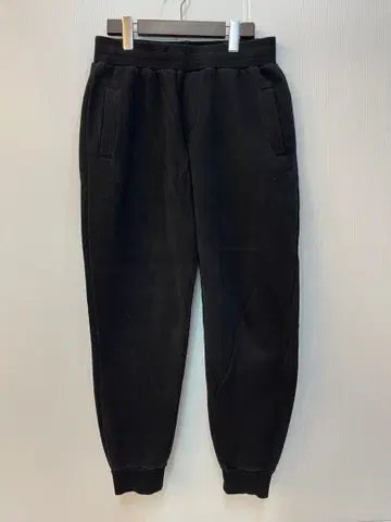 KUCHI DESIGN 속기모 스웨트 팬츠 조거 팬츠 이지 블랙