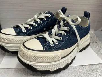 컨버스 ALL STAR 통굽 스니커즈 데님 24cm REACT2.0