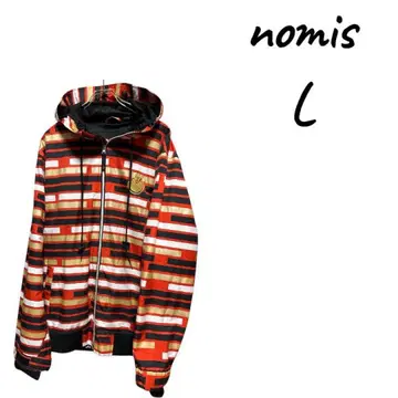 nomis 스트라이프 후드티 L 사이즈 스포츠 웨어