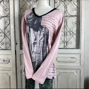 in the attic 갸루 페어리 그런지 y2k 롱 T