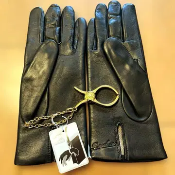 볼사리노 블랙 가죽 장갑, 장갑 홀더