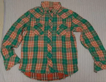 T.M.T. 체크 무늬 플란넬 셔츠 M 사이즈