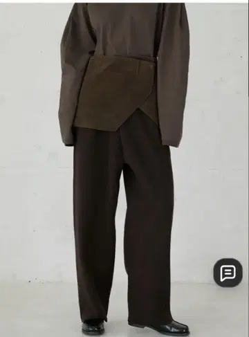 LAPEAU DE GEM 2way eco suede bustier