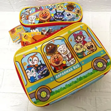 호빵맨 정리 펜 케이스 & 모두 사이좋은 펜 케이스