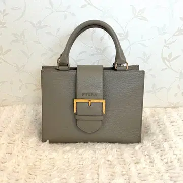 훌라 숄더백 2way 플로 올 가죽 로고 벨트