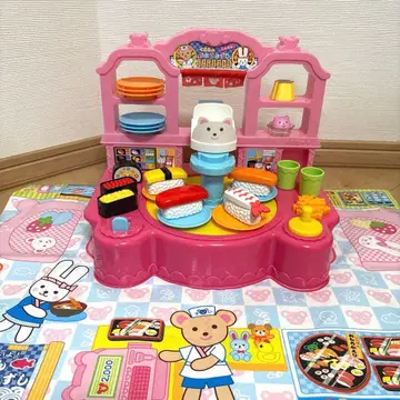 멜짱 소꿉놀이 세트 초밥 곰돌이 회전초밥