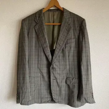 90s 영국제 Aquascutum 건클럽 체크 자켓