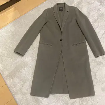 Theory 그레이 체스터 코트 P