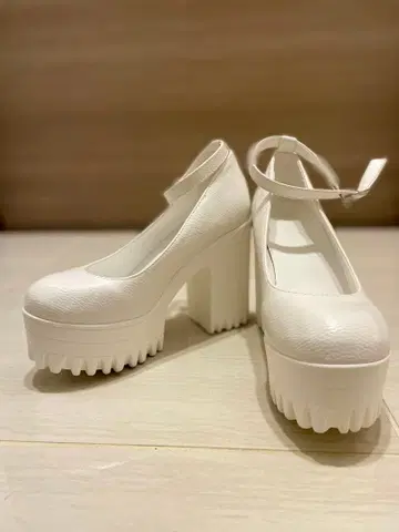 브라이덜 신발 화이트 35