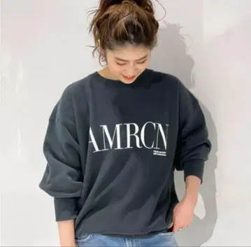 레어! 아메리카나 맨투맨 다크 그레이