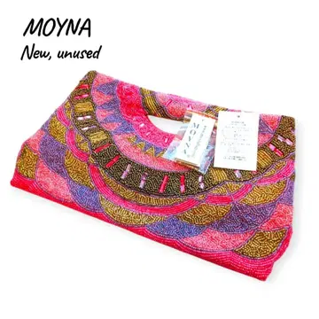 MOYNA (모나이) 비즈 자수 고급 핸드메이드 핸드백