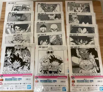 제일복권 드래곤볼 40th ~그 첫번째~ G상 클리어 파일 세트