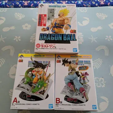 새상품 드래곤볼 피규어 제일복권 라스트 원상 A상 B상 3종 세트