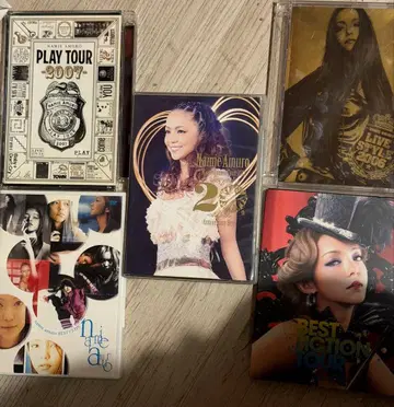 Namie Amuro DVD 세트 5매