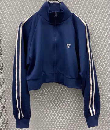 [ PICSAS ] 로고 자수 숏 트랙 자켓