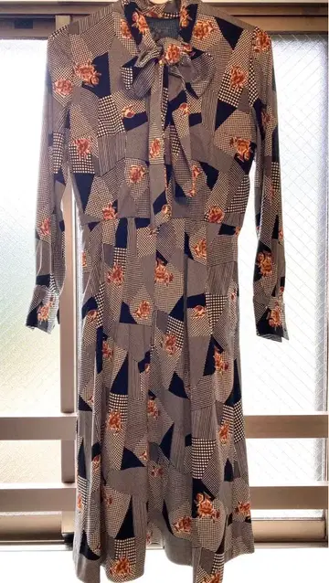 빈티지 꽃무늬 원피스