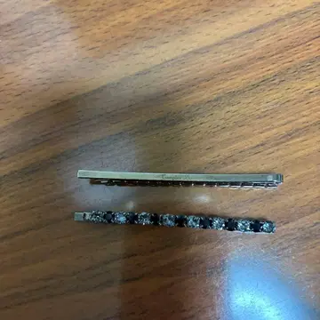 컴플렉스 비즈 스와로브스키 롱 헤어핀