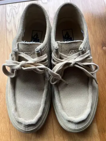 vans carver 스웨이드 왈라비 26cm 반스 카버 베이지
