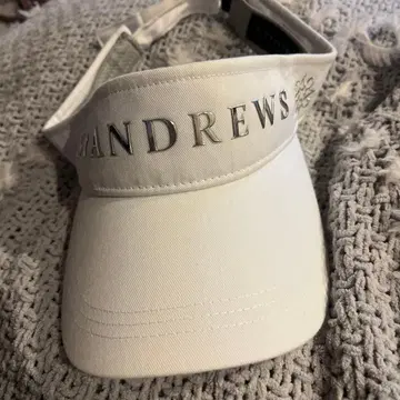 세인트 앤드류스 바이저 화이트