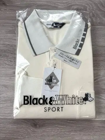 Black & White 긴팔 셔츠 미사용 새상품