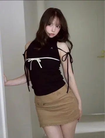 andmary Adele ribbon tank